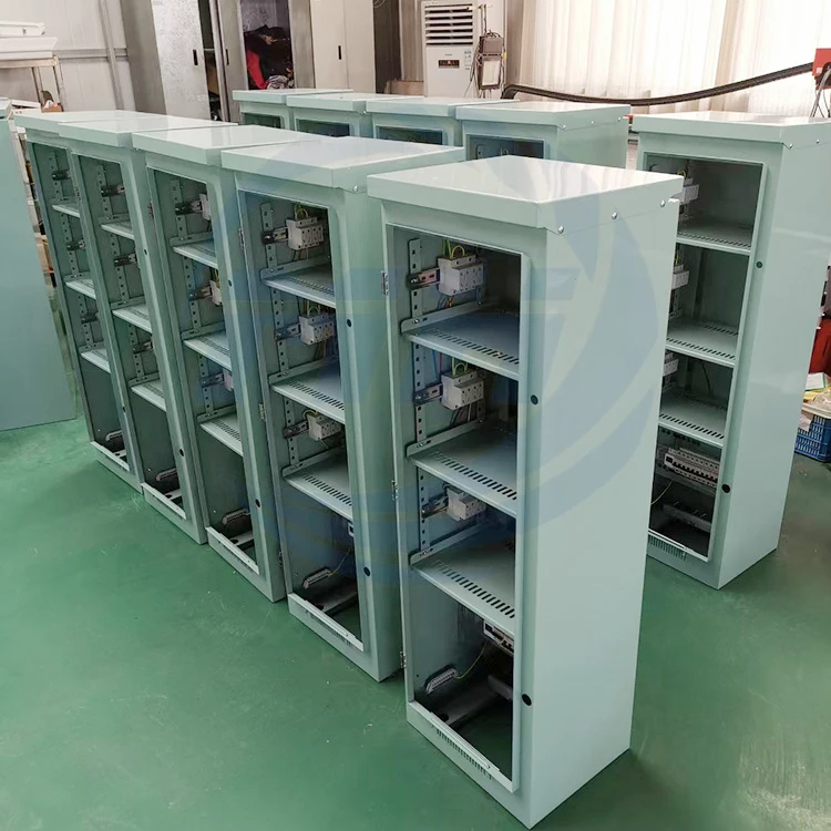 Metal material equipment cabinet with different types