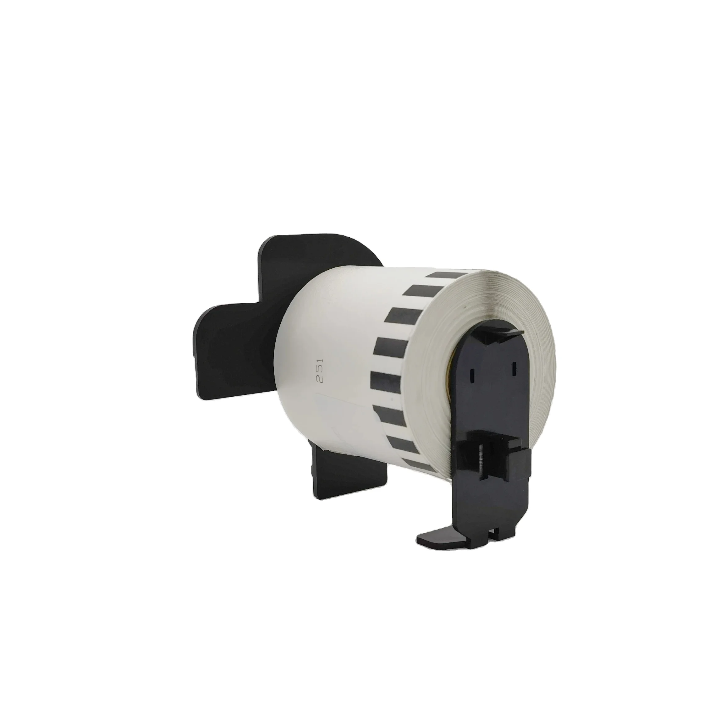 Прямая поставка совместимые с Brother этикетки DK-22251 62 мм * 15 24 м непрерывные черные и красные на белой термобумаге