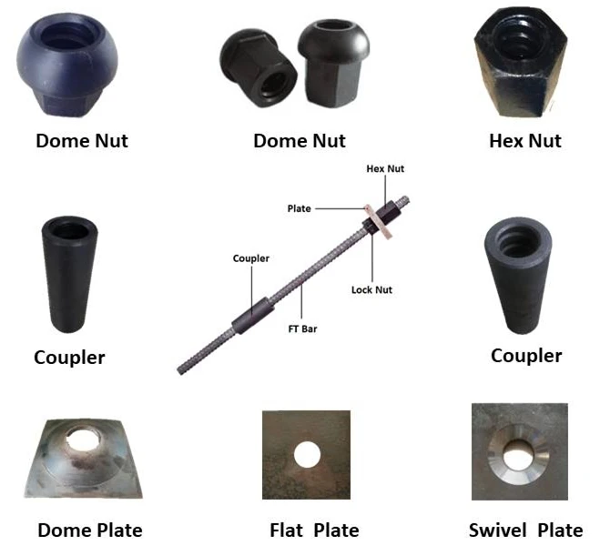 Hot Rolled Post Tensioning Bar Used in Prestressing Concrete Construction