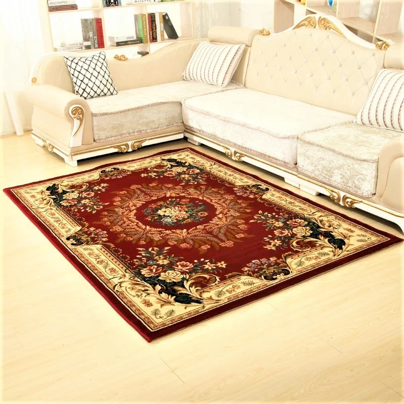 High Quality Rainbow Modern Luxury Sitting Carpets Nordic  3d Floor Bedroom Rugs Living Room Carpet