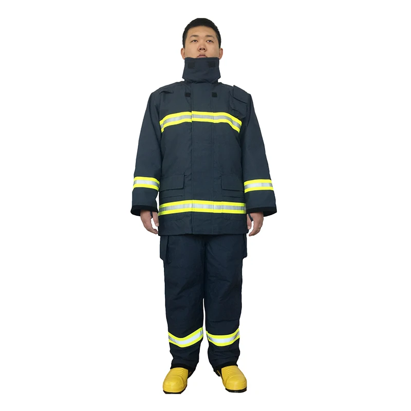Different Types Fire Rescue Using Firefighter Gear