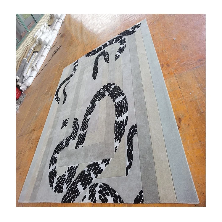 High quality personality design customized carpets and rugs hand tufted wool carpet area rugs manufacturer