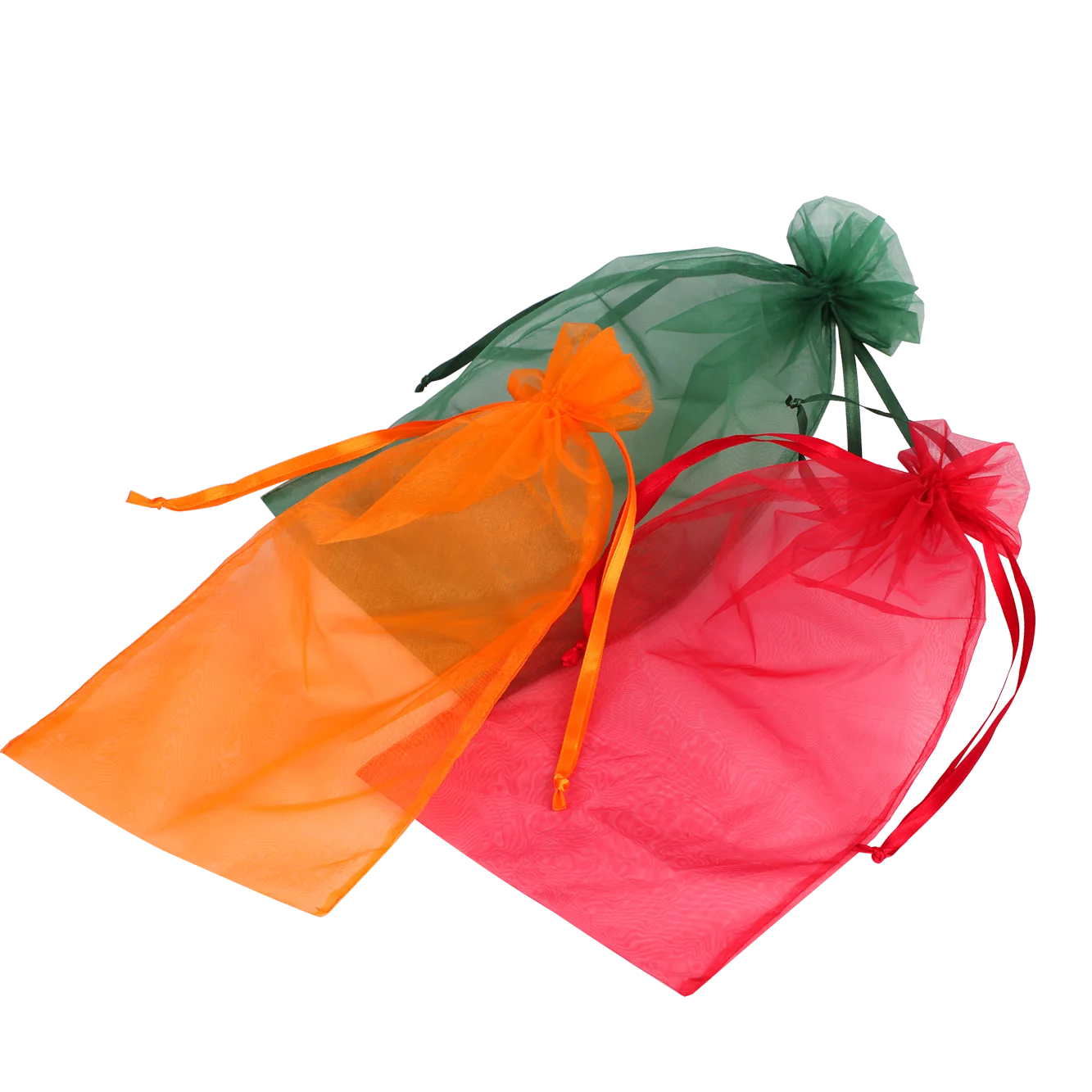 
Cheap gift promotional packaging bags organza pouch 