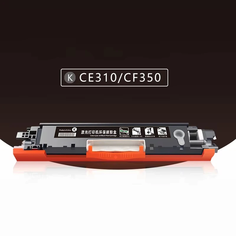 Совместимый картридж с тонером 126A CE310A CE311A CE312A CE313A CF353A чипом переработанный для принтера HP Color CP1025