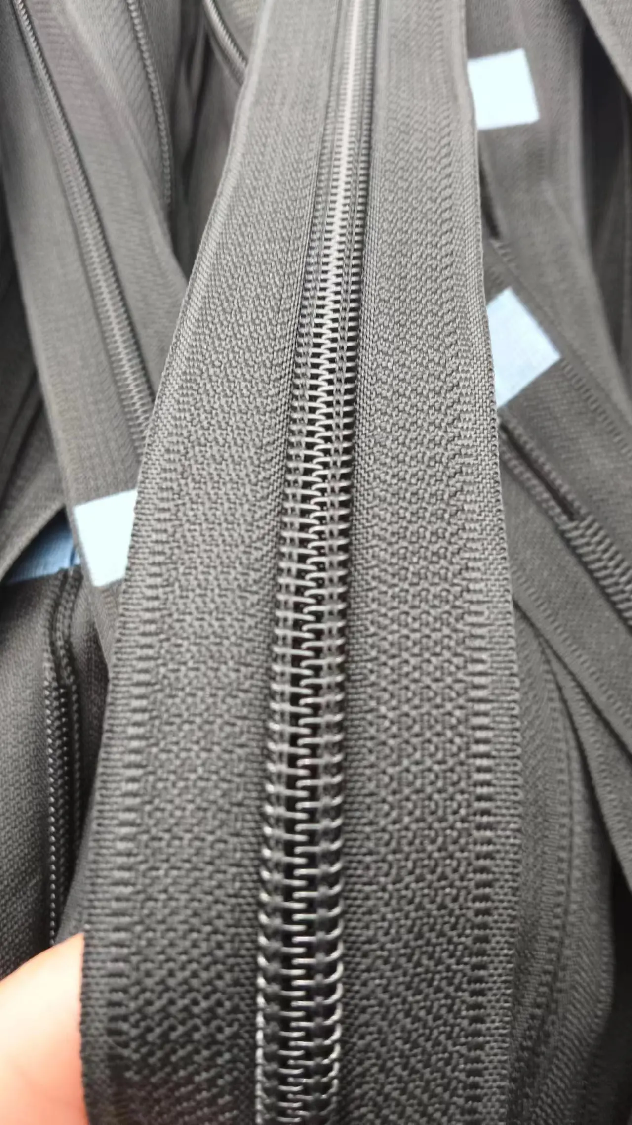 Nylon Zipper Wholesale Factory 5# 7#Open End Doubie Open End Close End Long Chain Nylon Coil Zippers