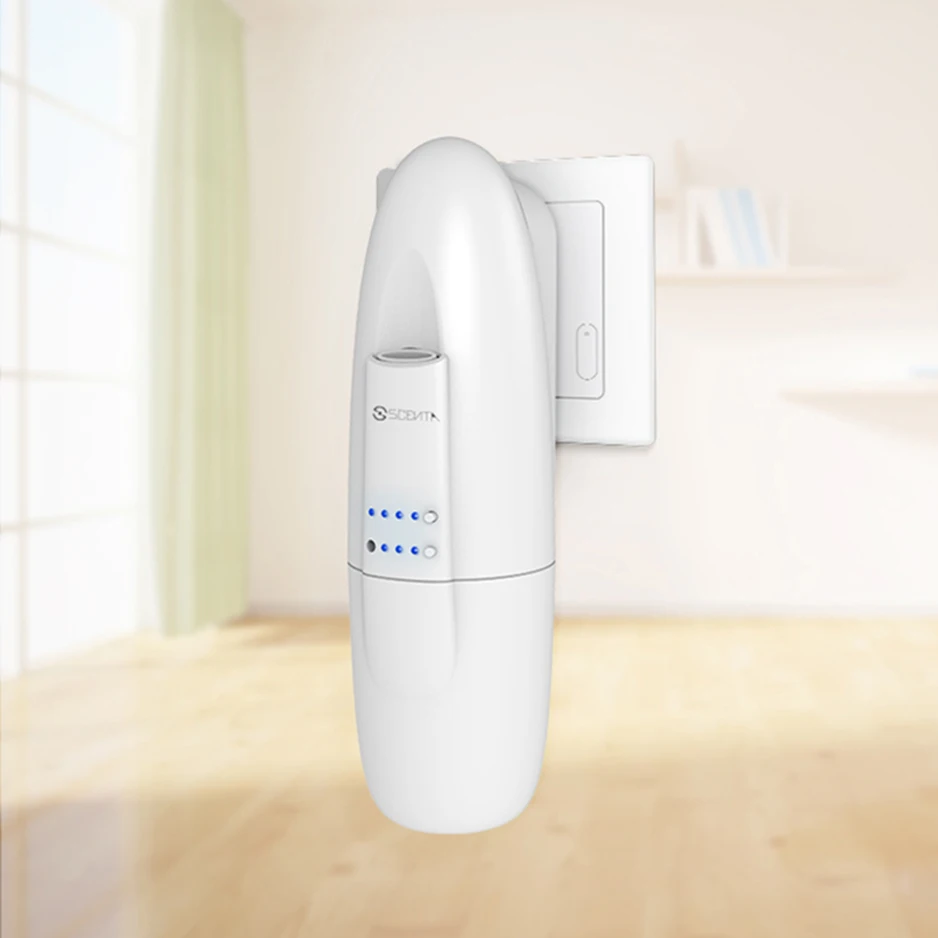 SCENTA Manufacturer Eco Friendly Plastic Automatic Air Freshener Dispenser Fragrance Spray Small Electric Scents Air Freshener