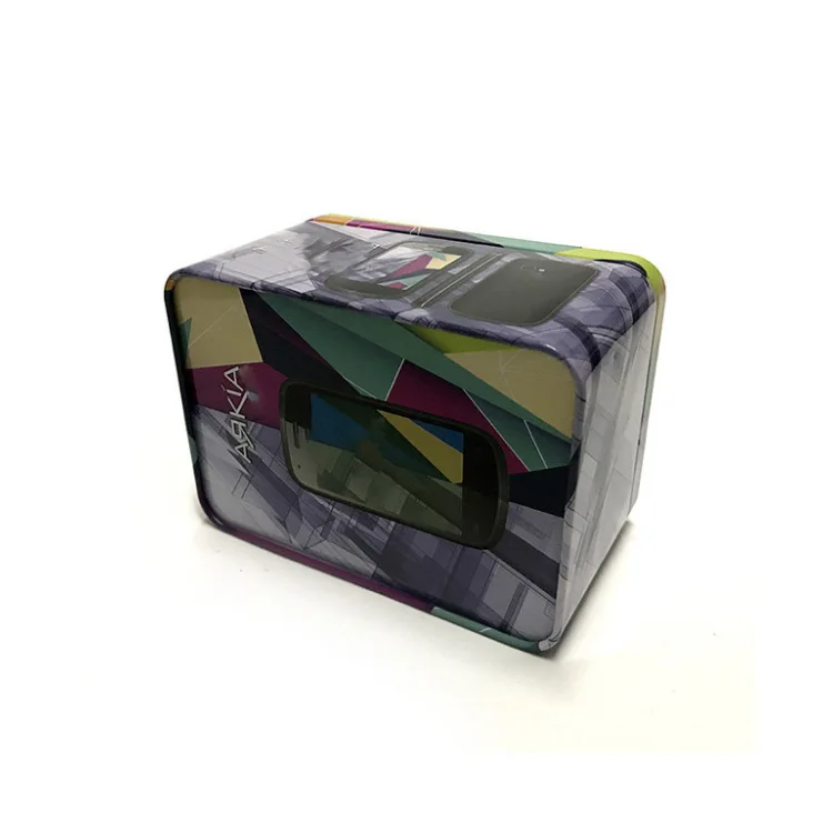 Custom  Recgangle Metal Box Gift Tin Box