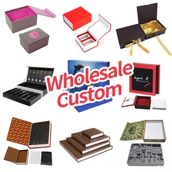 New Design High-end Ring Necklace Bracelet Jewelry Packaging Magnetic Gift  Box