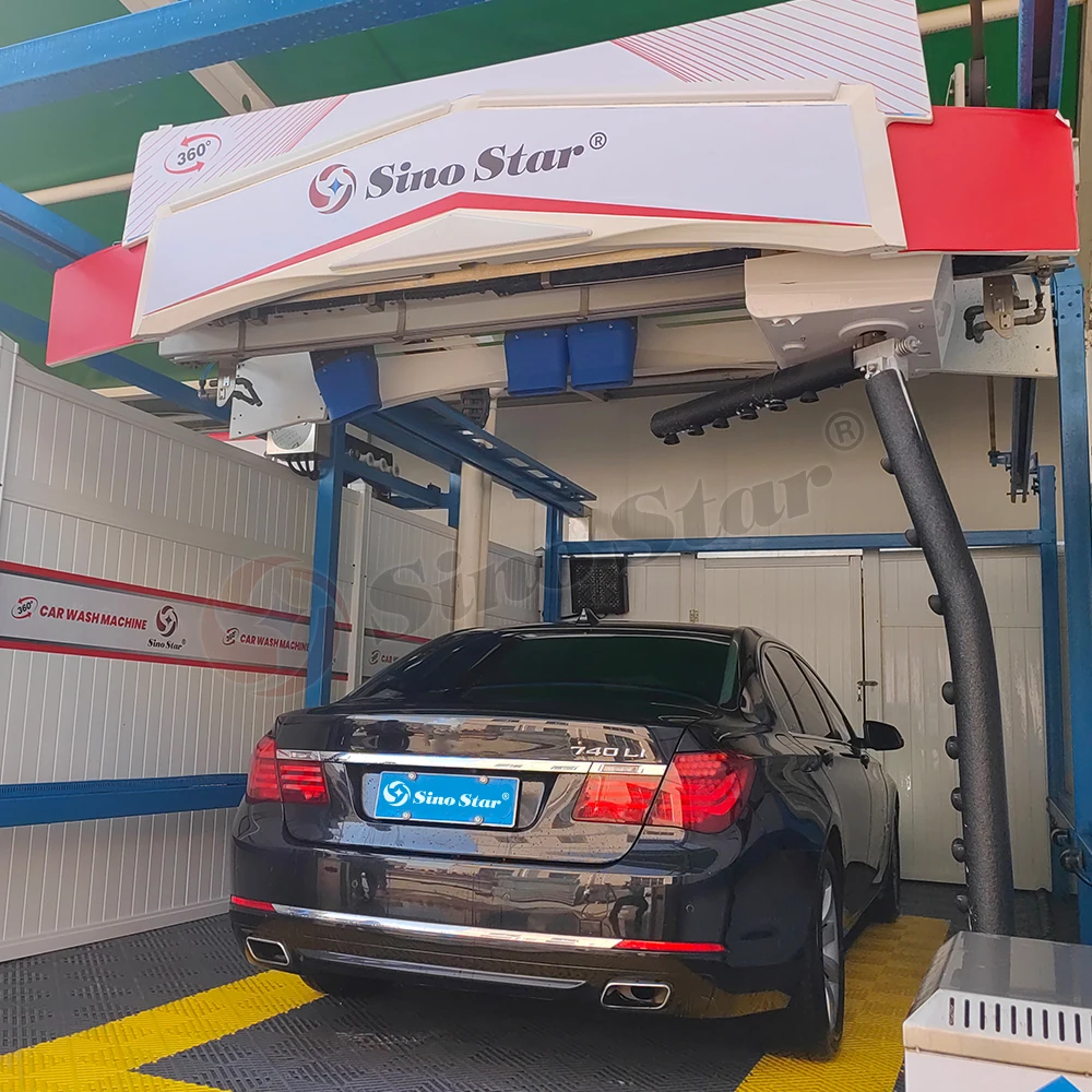 Max. Car Size 6000*2200*2000mm car washing equipment/ touch free automatic car wash machine with best design