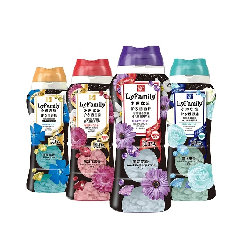 New Household Chemicals Laundry Products in Wash Booster Beads for Laundry Supplies Concentrated Infusions Aroma Fragrance Scent