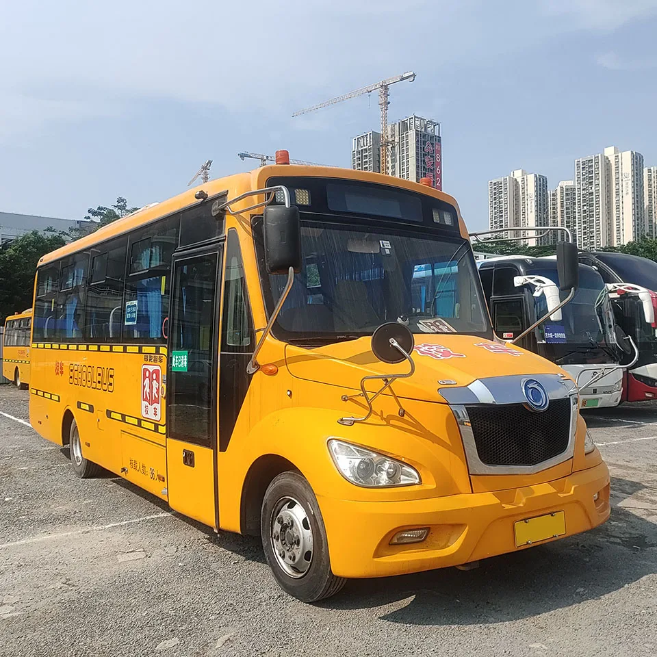 Sun Long 36 Seats LHD Diesel Bus Yellow Student Used School Bus