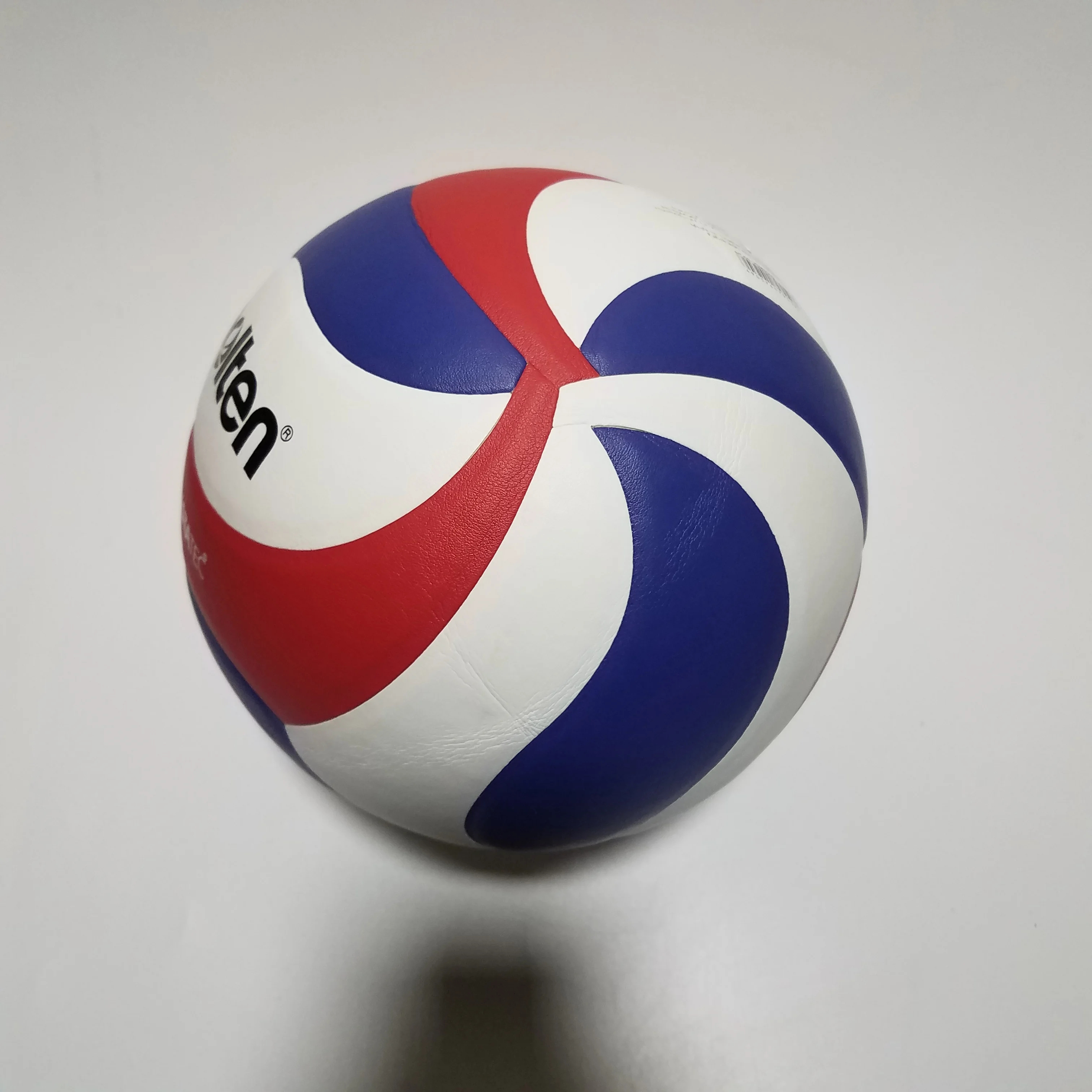PU leather molten NCAA M5000 soft touch match volleyball ball logo can be customize size 5