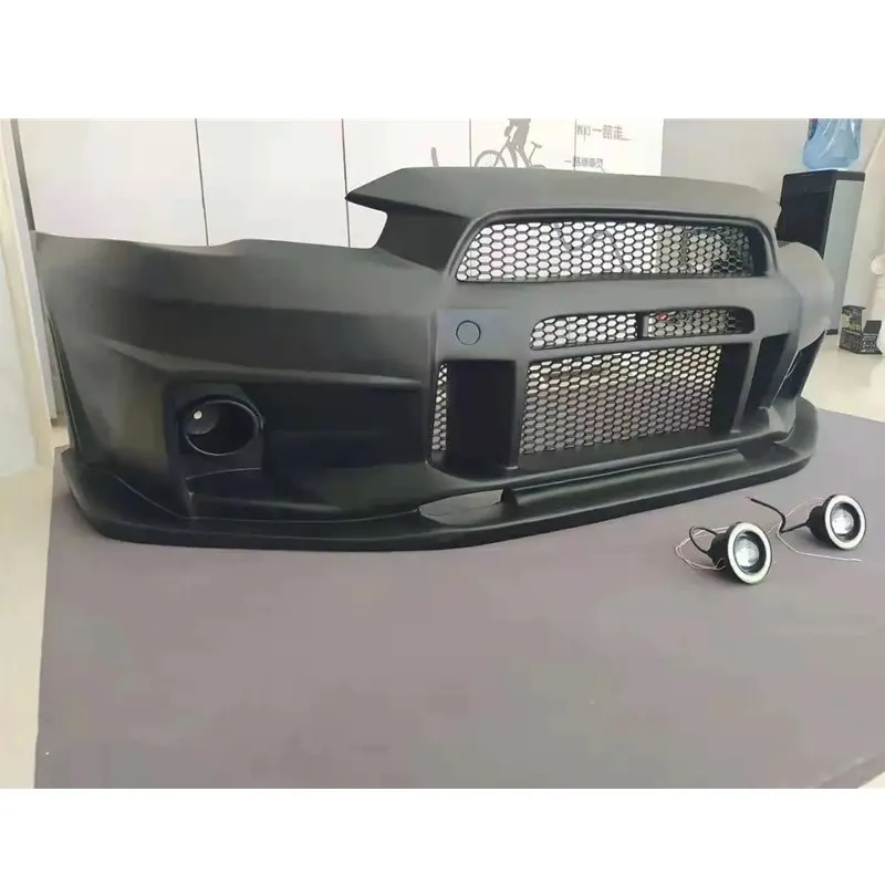PP Front Bumper Body Kits For Mitsubishi Lancer 2009-2015 VARIS 3 Auto Bodykit Car Front Bumper Body Parts Body Kit