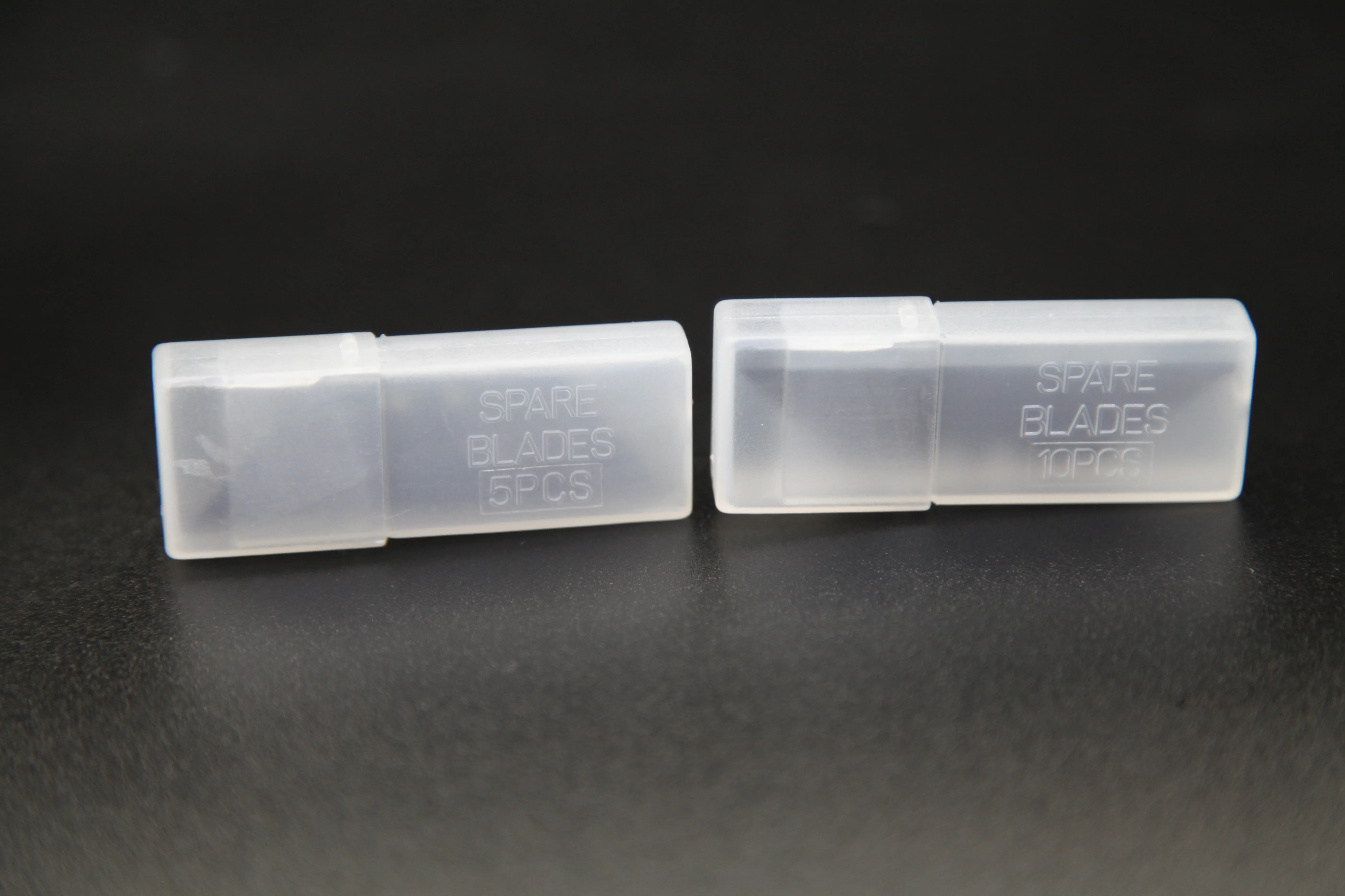 RX522 High Carbon steel Material 10 Pcs Pack Trapezoid Utility Knife Cutter Blades