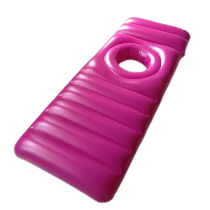 Stomach Sleeping Pool float Inflatable Pregnancy Bed Mattress with Hole for Lay on Tummy Pregnant, Maternity Pillow