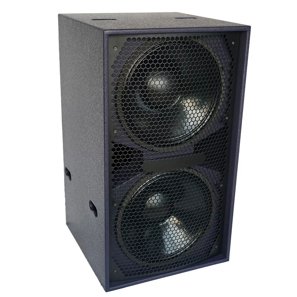 Dual 18 Inch Powerful Stage Performance DJ Bass BR218 Subwoofer Speaker 1600W Big power subwoofer