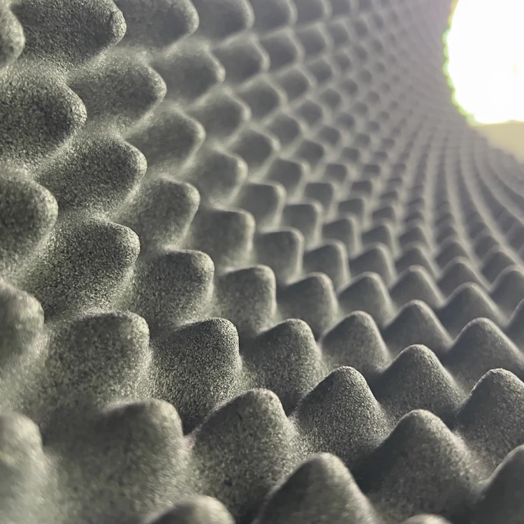 Acoustic Foam Panels Black Soundproofing Foam Noise Cancelling Foam for Studios Recording Home Studios Offices