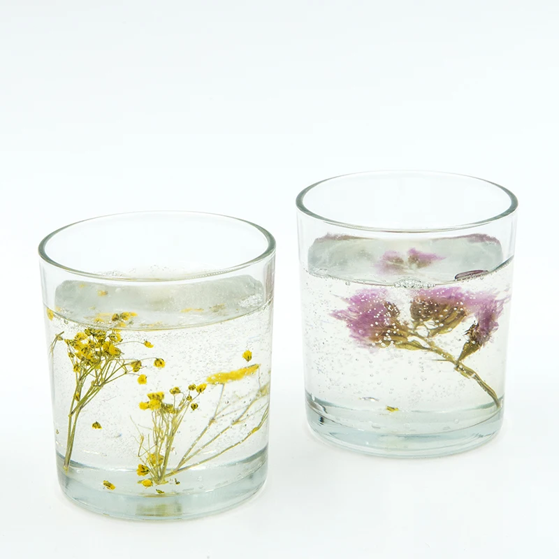 Soy Candles Wholesale Scented Candles Personalized Scented Candle In Frost Glass Jar With Wood Lid