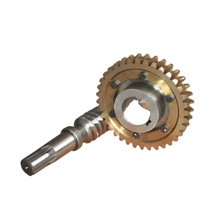 Customized Brass Worm Gear Set Ask To WhachineBrothers