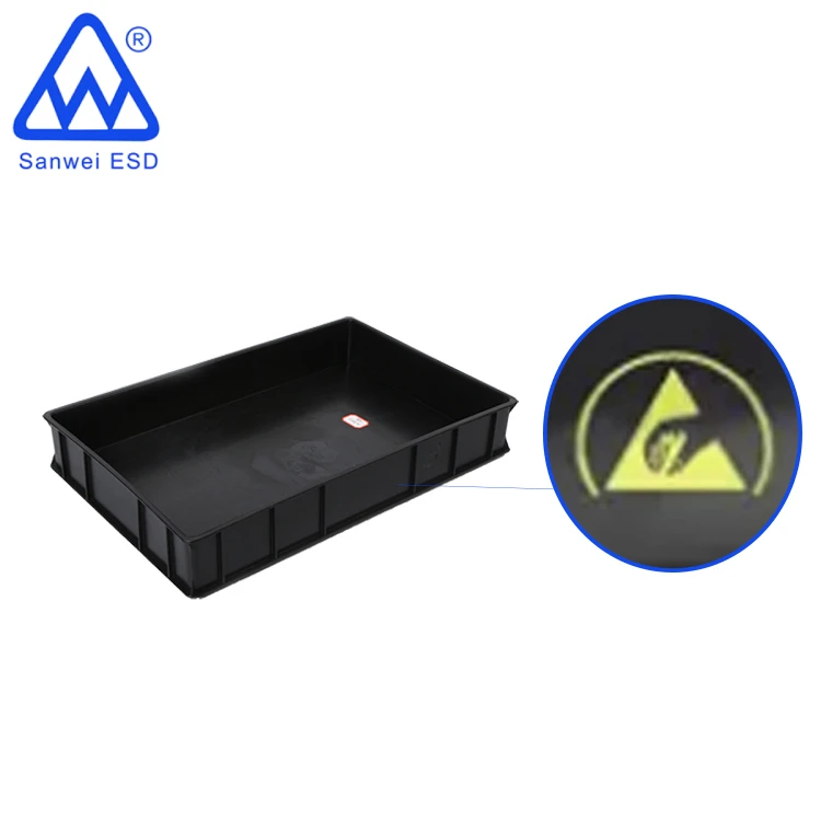 3W-9805113, индивидуальные Антистатические устройства ESD, большой пластиковый лоток для хранения, лоток/коробка/контейнер печатной платы