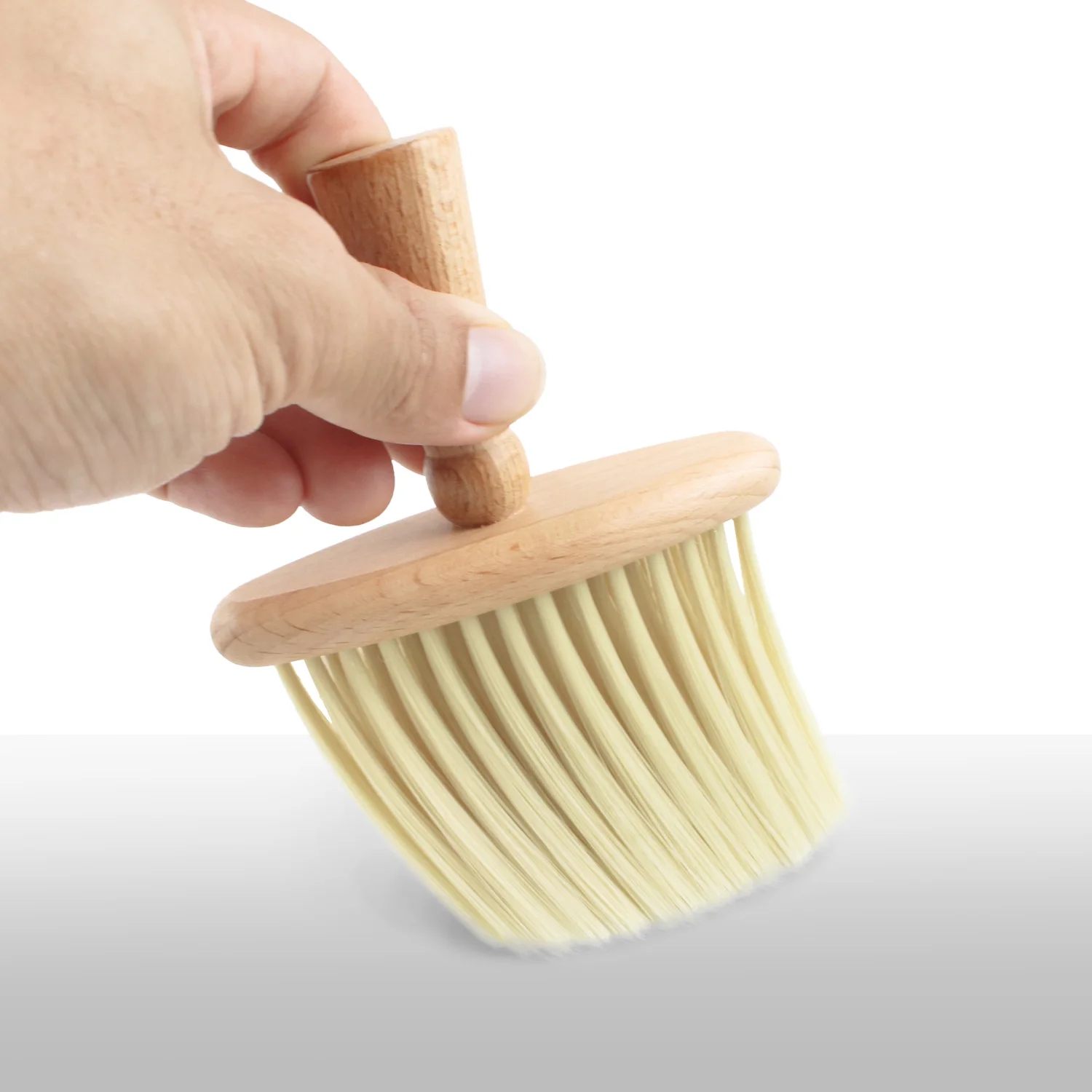 MJ Парикмахерская щетка для чистки шеи для стрижки волос мягкая щетка для чистки шеи профессиональный салонный парикмахерский инструмент