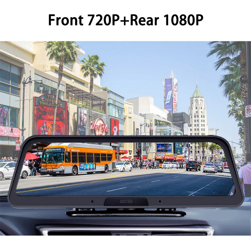 FHD 1080P Dual Lens 4G Android 8.1 ADAS Auto Video Recorder GPS Navigation Night Vision Car DVR Camera Parking Surveillance