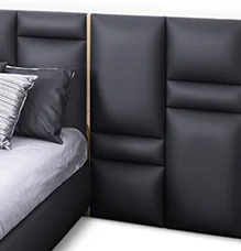 bedding set queen twin leather bed room furniture set modern wood king size luxury beds