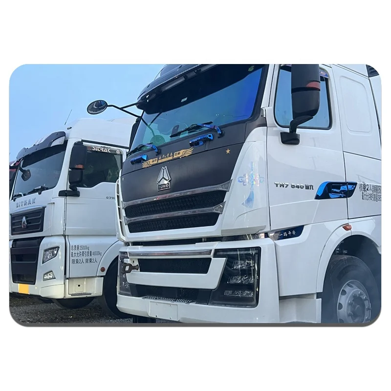 SAIL 6*4 Wheel 420 HP New Sino 6x4 Prime Mover Right Hand Drive Sinotruk Howo Used Trailer Tractor Truck Head Trucks For Sale