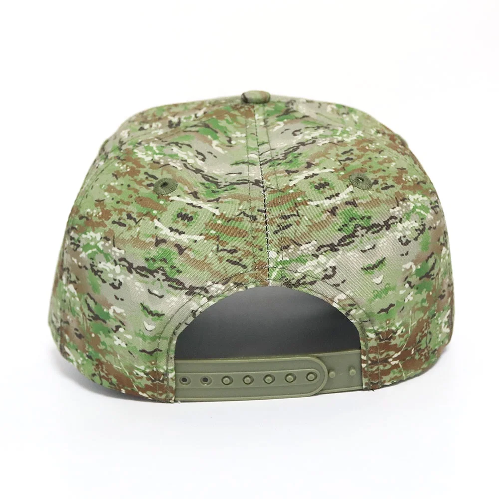 Hat manufacturer custom Outdoor Sports Ripstop Canvas tactical cap Wholesale Custom Digital Mosaic Camouflage Baseball Cap
