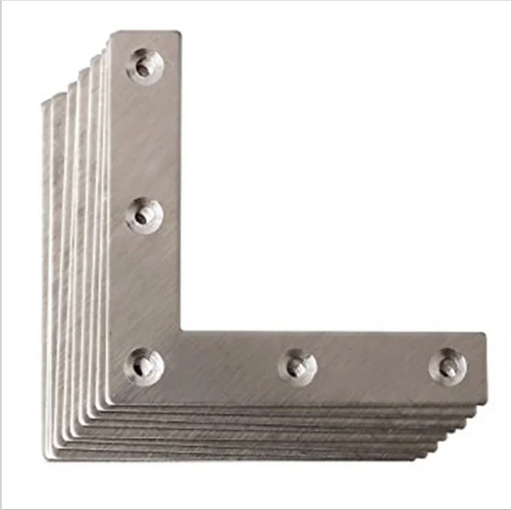 
L Shape Stainless Steel Right Angle Corner Connector Wood Connector 
