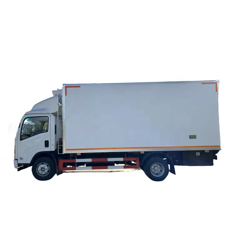Лидер продаж изотермический грузовой бокс Isuzu с 6 колесами фургон контейнеровоз сэндвич-панель рефрижератор для продажи