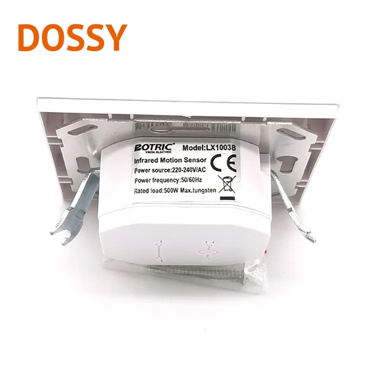 Factory Direct Supply Wall Mount Automatic Light Switch Motion Sensor