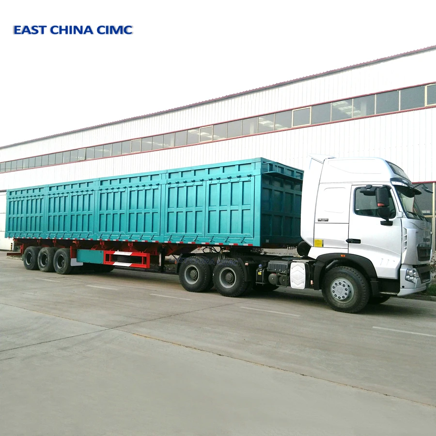 Heavy Duty Open Box End Dump Trailer Tractor Truck Rear Dump Truck Trailer Used For Sale