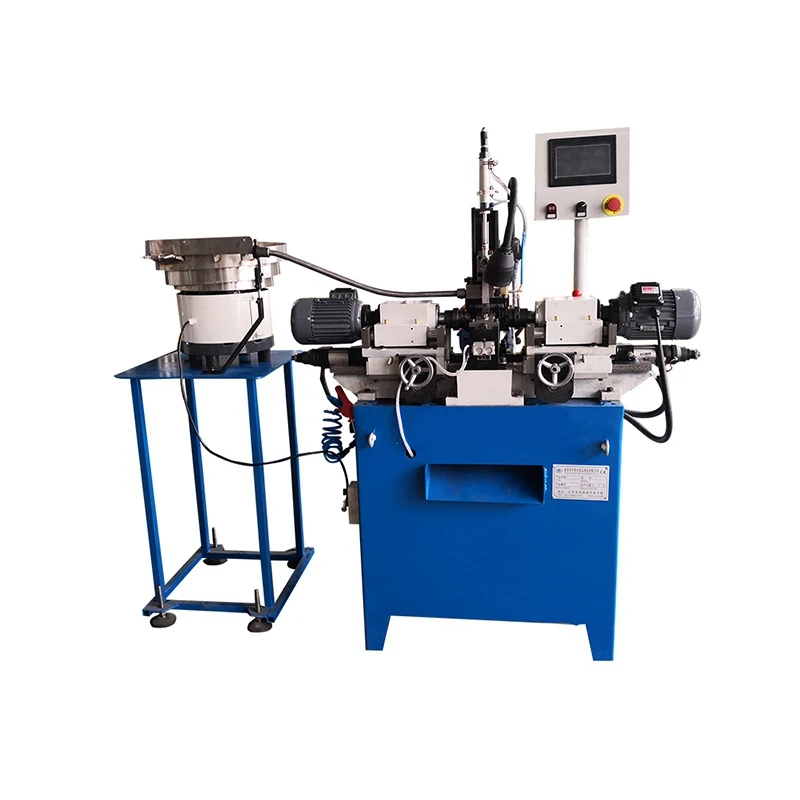 shigan xs-30ac Automatic copper pipe small bevel double head chamfering machine for china factory