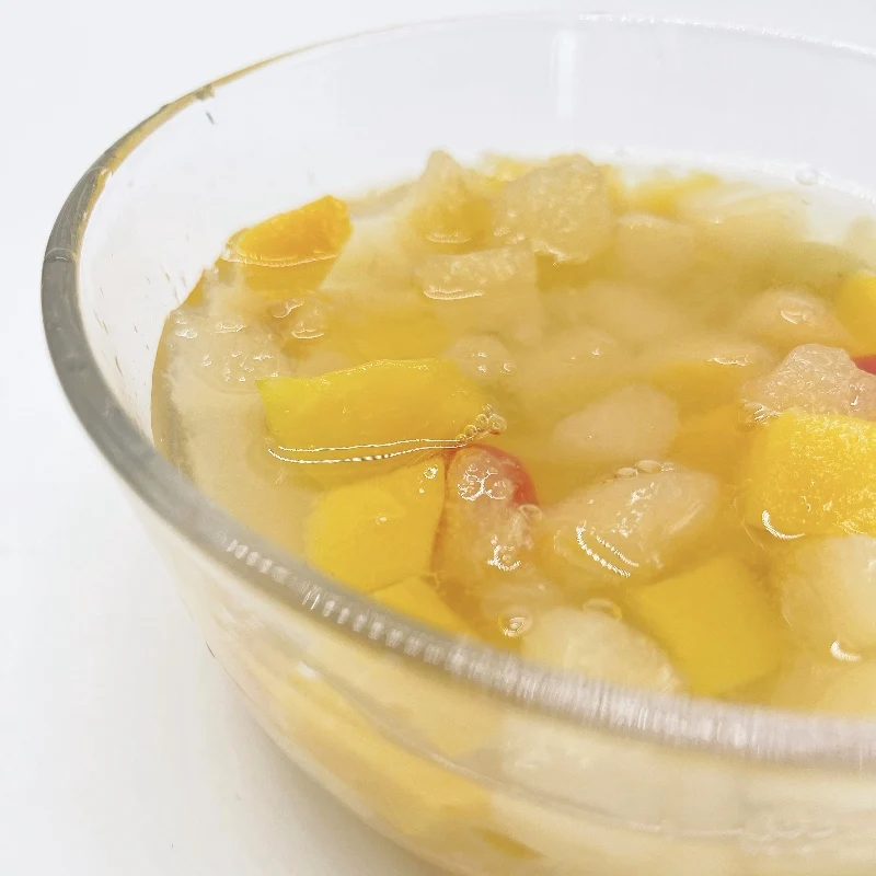 От фабрики Китая наивысшего качества Здоровое питание OEM 4250 г фрукты консервированный фруктовый коктейль с использованием свежих фруктов