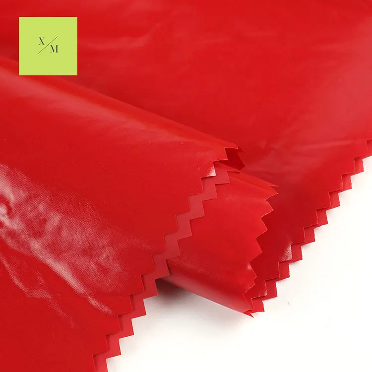 
Best quality Nylon fabric 20D NYLONE BRIGHT PU 35GSM plain with windproof water resistant coat and jacket apparel sportswe 