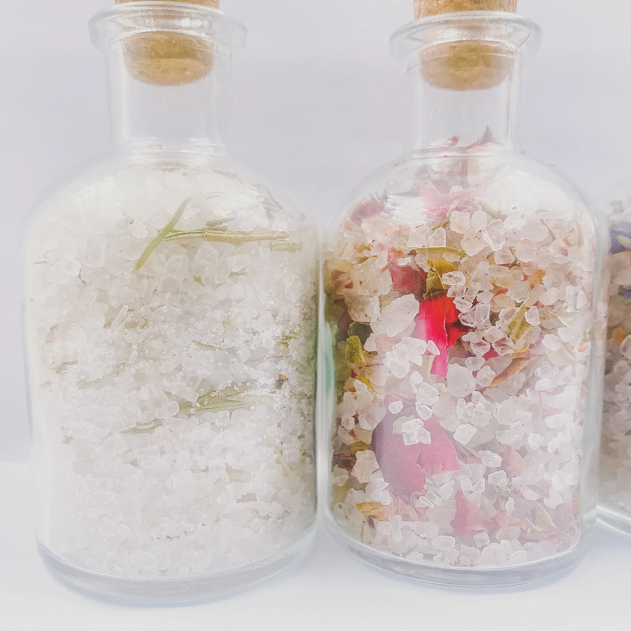 Private Label bath powder High Quality Herbal Crystal Bath Salts bath supplies