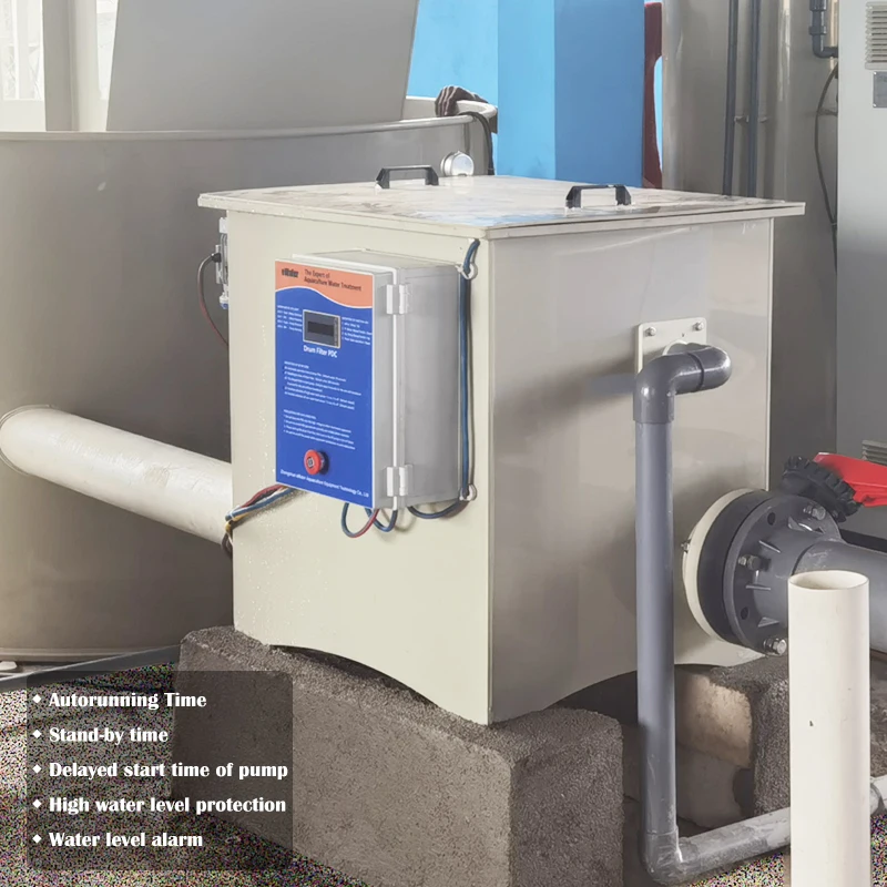 Барабанный Фильтр eWater 20T Ras для фильтрации воды в