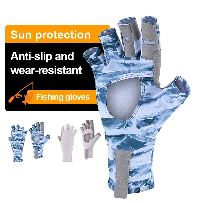 HSD New Design Summer gloves professional cut, stab, slip, sunscreen, uv protection fishing men and women show five fingers