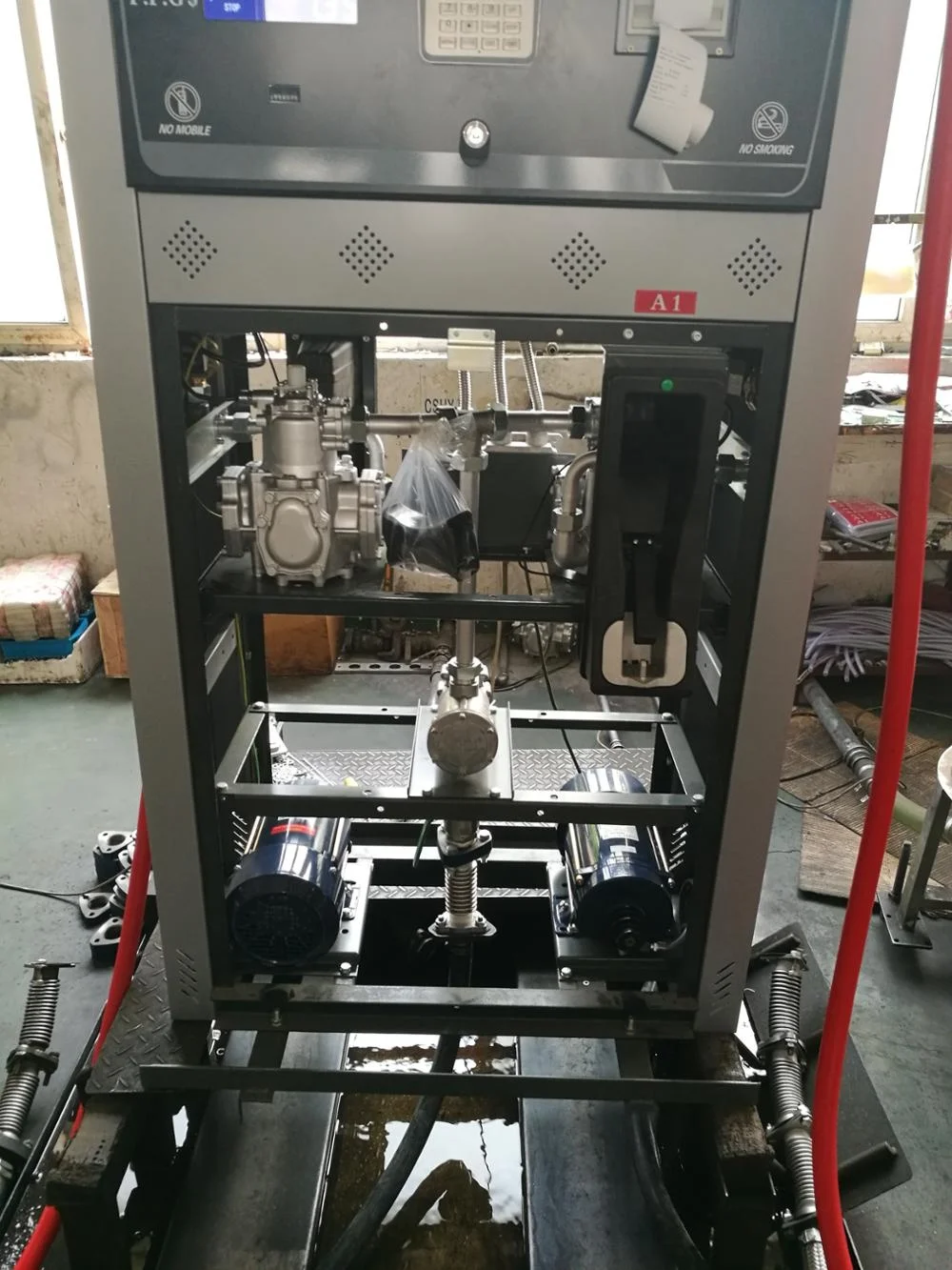 fuel dispenser with printer