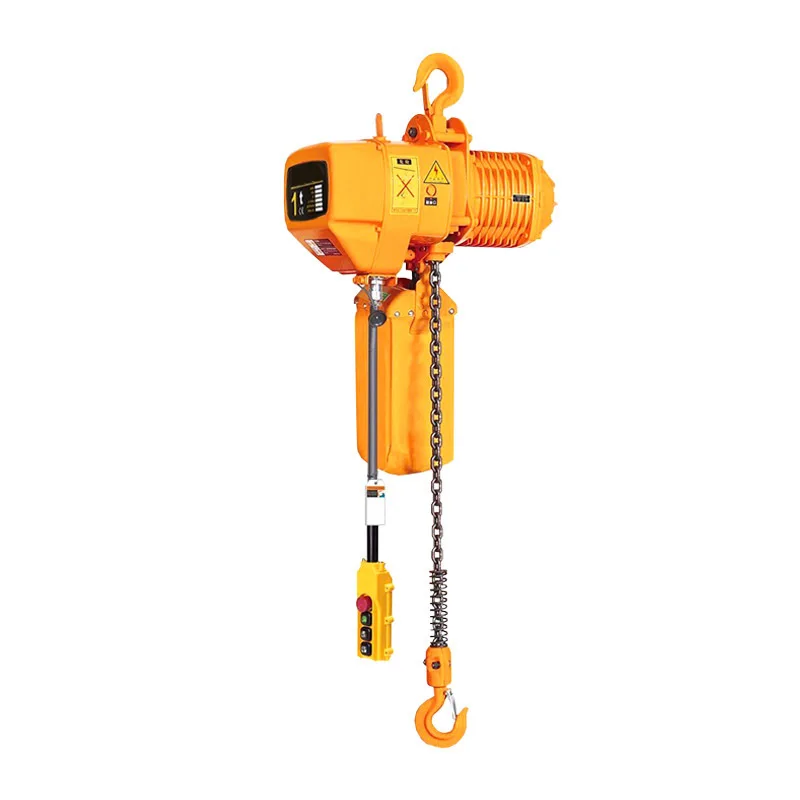 Outdoor Electric Chain Hoist Price 500kg 1000kg Multifunctional Wire Rope 1 Ton 5 2 Tons Small
