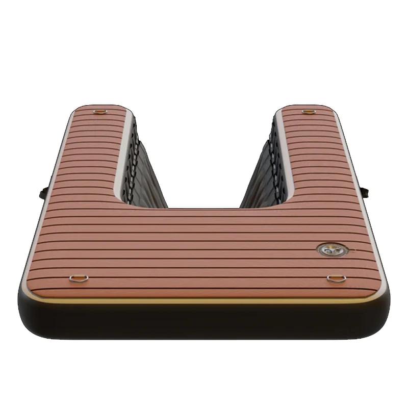 2024  Inflatable Dog Ramp Ladder For Dog Pool inflatable dock Dog ladder 150*100*15CM