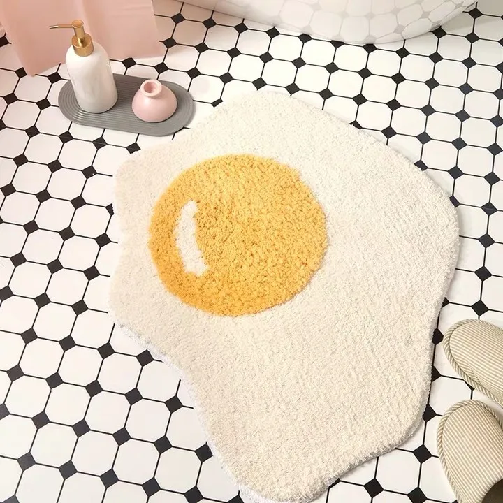 Factory Price Skid-proof Comfort Fancy Design Dry Bath Mat Set Antiderrapante