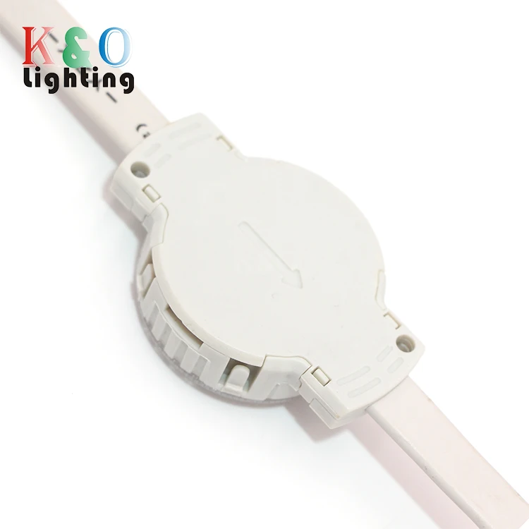 24V 1.5W RGB 6Leds Programmable UCS DMX512 Permanent Christmas Lights IP68 Building Decoration