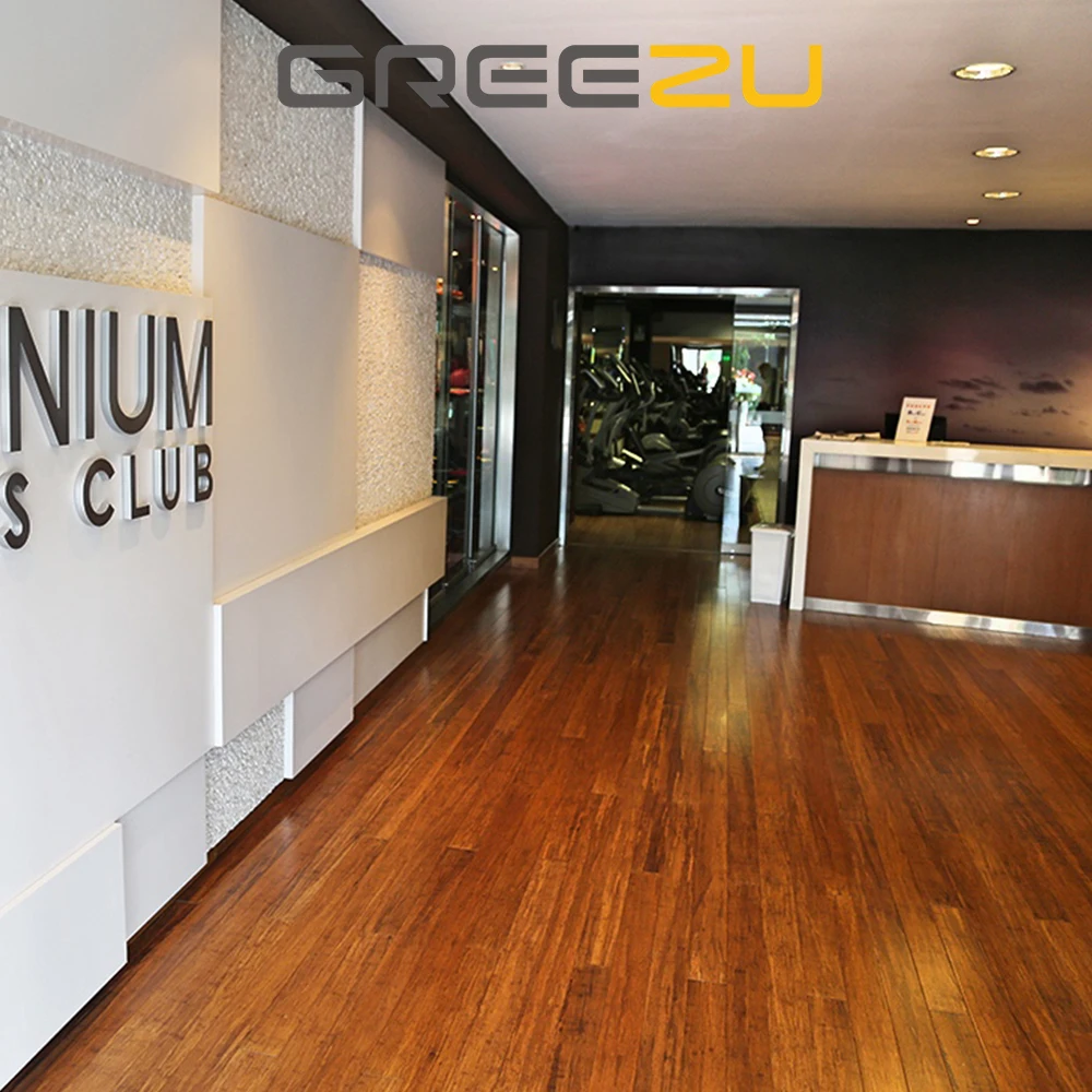 Lick lock bamboo flooring wood bambu parquet Strand woven bamboo antique flooring for indoor