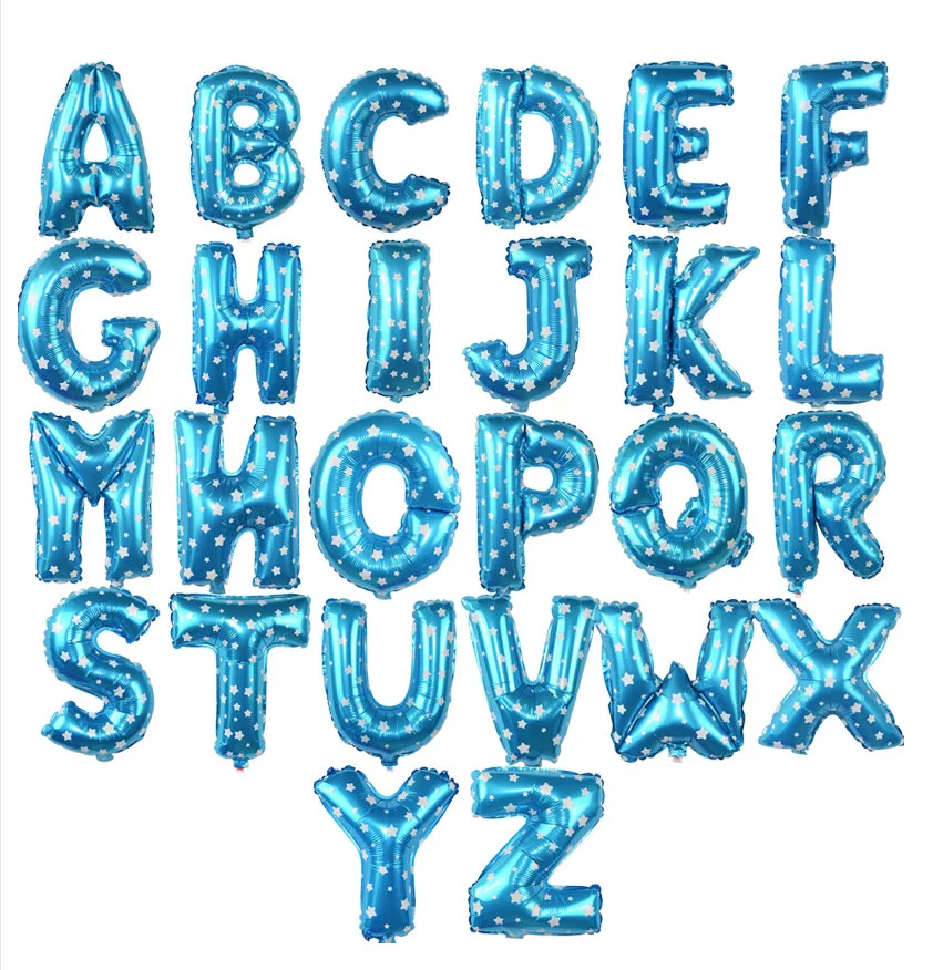 Super September  New Design Wholesale Customization Color Party Happy Birthday Decoration  Hot Sale Letter Foil Balloon