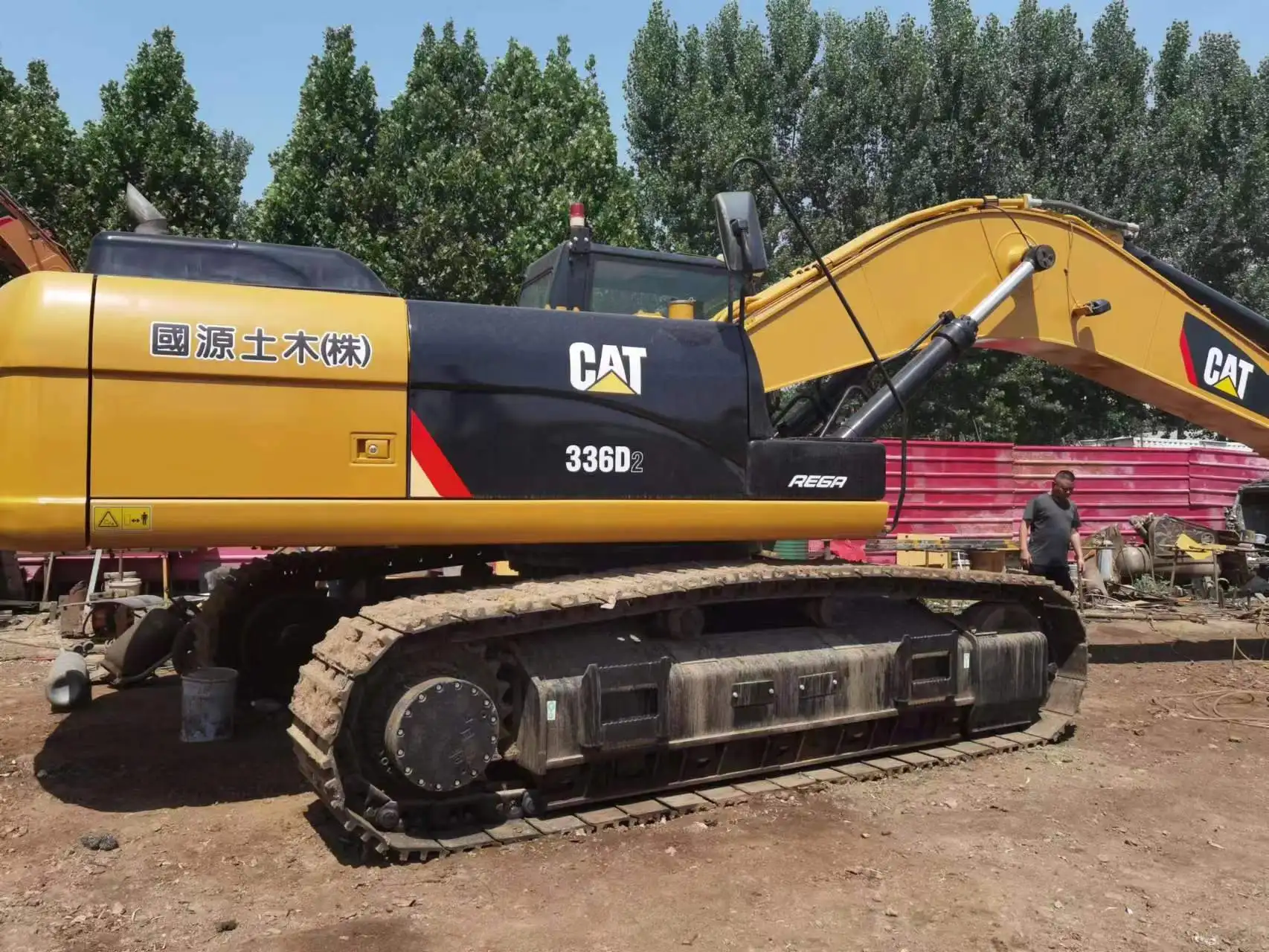 Горячая Распродажа известный бренд б/у гидравлический экскаватор CAT 336D2/320D/325D хорошее рабочее