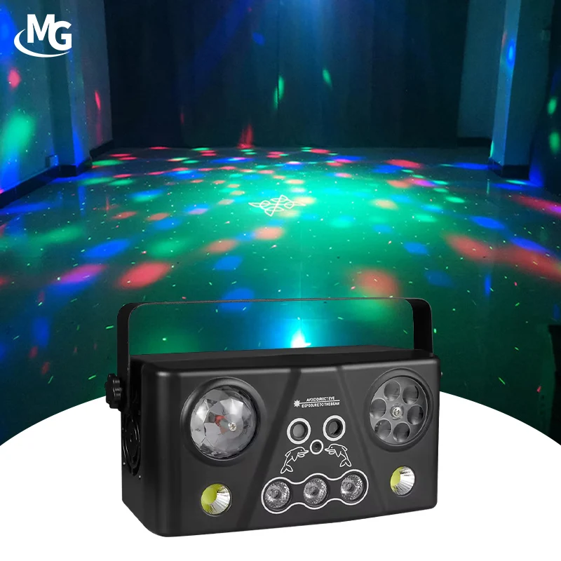 Wholesale 5in1 Magic Ball RGBWA Laser Lights Decoration DJ Disco Light LED Projector Stage Lighting For Nightclub Bar