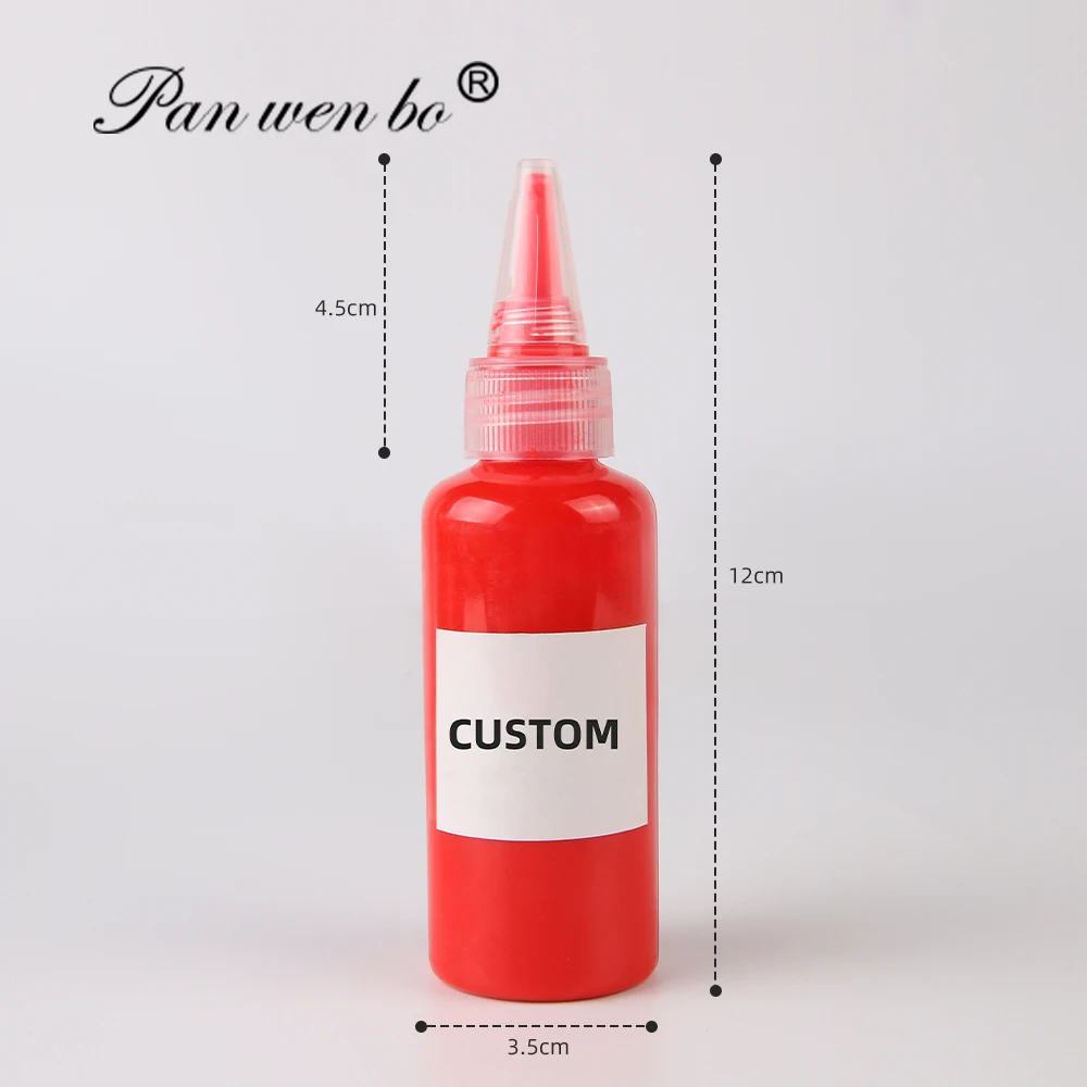 Acrylic pouring paint supplies DIY Violent Bear Fluid pouring acrylic paint Crafts custom logo 12colors pouring acrylic paint