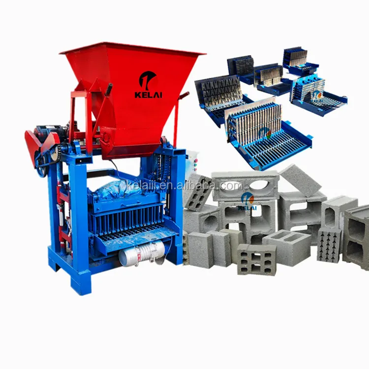Brick Production Line Processing and Hydraulic Pressure Method concrete block making machine